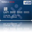 Targobank Visa Classic Kreditkarte ist auch für Studenten geeignet